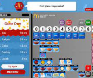 McDonald’s cashier training game online